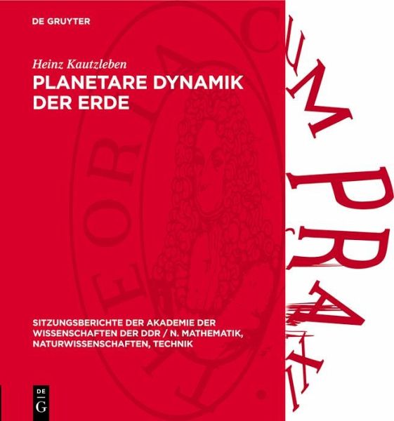 Planetare Dynamik der Erde (eBook, PDF) Planetare Dynamik der Erde (eBook, PDF)