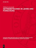 Getriebetechnik in Lehre und Forschung (eBook, PDF)