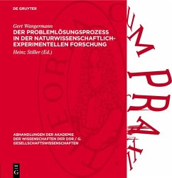 Der Problemlösungsprozeß in der naturwissenschaftlich-experimentellen Forschung (eBook, PDF) - Wangermann, Gert