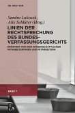 Linien der Rechtsprechung des Bundesverfassungsgerichts (eBook, ePUB)