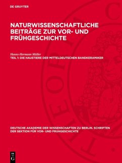 Cover Die Haustiere der mitteldeutschen Bandkeramiker (eBook, PDF)