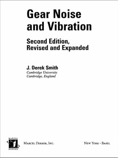 Cover Gear Noise and Vibration (eBook, ePUB)