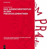 Das Judenchristentum in den Pseudoklementinen (eBook, PDF)