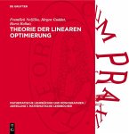 Theorie der Linearen Optimierung (eBook, PDF)