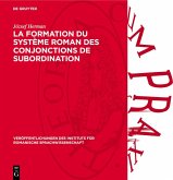 La formation du système roman des conjonctions de subordination (eBook, PDF)