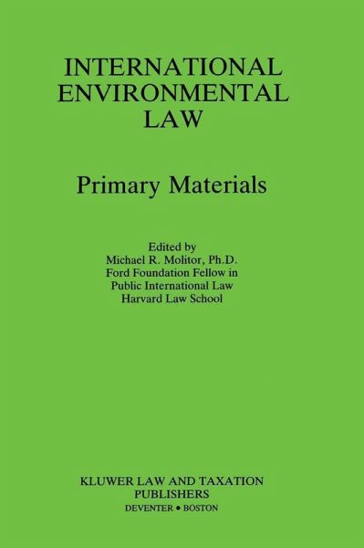 International Environmental Law (eBook, PDF) International Environmental Law (eBook, PDF)