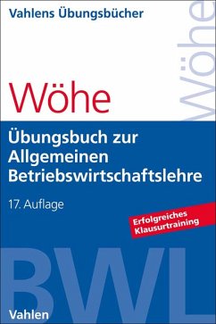 Cover Übungsbuch zur Einführung in die Allgemeine Betriebswirtschaftslehre (eBook, PDF)