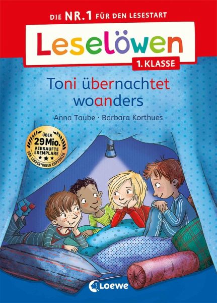 Leselöwen 1. Klasse - Toni übernachtet woanders (eBook, PDF)