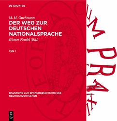 Cover Der Weg zur deutschen Nationalsprache, Teil 1 (eBook, PDF)