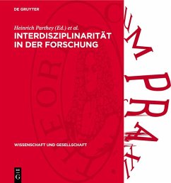 Cover Interdisziplinarität in der Forschung (eBook, PDF)