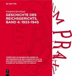 Geschichte des Reichsgerichts, Band 4: 1933-1945 (eBook, PDF)