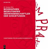Biographien bedeutender Geowissenschaftler der Sowjetunion (eBook, PDF)
