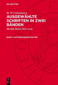 Naturwissenschaften (eBook, PDF) - Lomonossow, M. W.