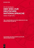 M. M. Guchmann: Der Weg zur deutschen Nationalsprache. Teil 2 (eBook, PDF) M. M. Guchmann: Der Weg zur deutschen Nationalsprache. Teil 2 (eBook, PDF)