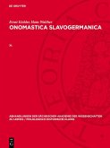 Ernst Eichler; Hans Walther: Onomastica Slavogermanica. XI. (eBook, PDF)
