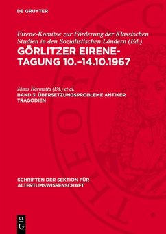 Cover Übersetzungsprobleme antiker Tragödien (eBook, PDF)