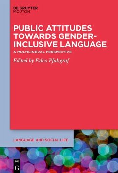 Cover Public Attitudes Towards Gender-Inclusive Language (eBook, ePUB)
