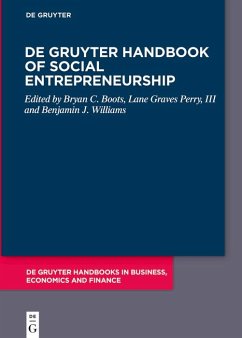 De Gruyter Handbook of Social Entrepreneurship (eBook, ePUB)