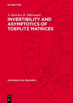 Cover Invertibility and Asymptotics of Toeplitz Matrices (eBook, PDF)