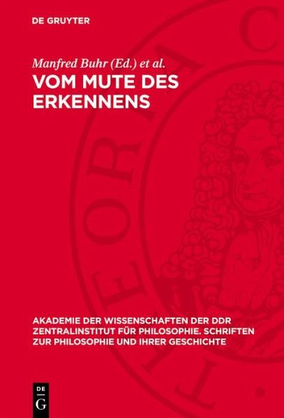 Vom Mute des Erkennens (eBook, PDF) Vom Mute des Erkennens (eBook, PDF)