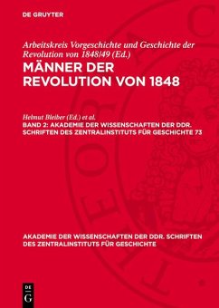 Männer der Revolution von 1848. Band 2 (eBook, PDF)