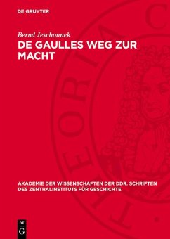 Cover De Gaulles Weg zur Macht (eBook, PDF)