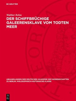 Cover Der schiffbrüchige Galeerensklave vom Todten Meer (eBook, PDF)