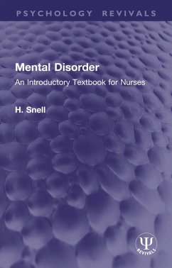 Cover Mental Disorder (eBook, PDF)