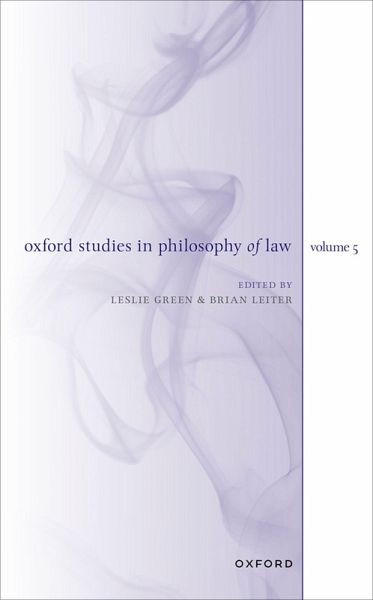 Oxford Studies in Philosophy of Law Volume 5 (eBook, PDF)
