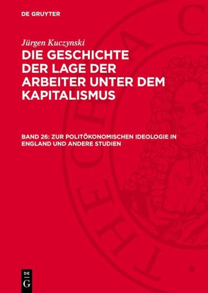Zur politökonomischen Ideologie in England und andere Studien (eBook, PDF)