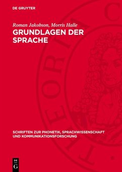 Cover Grundlagen der Sprache (eBook, PDF)