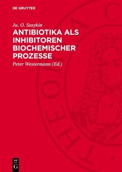 Cover Antibiotika als Inhibitoren biochemischer Prozesse (eBook, PDF)