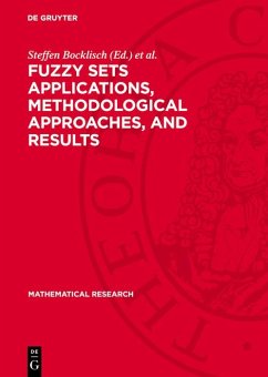Cover Fuzzy Sets Applications, Methodological Approaches, and Results (eBook, PDF)