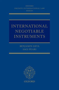 Cover International Negotiable Instruments (eBook, PDF)