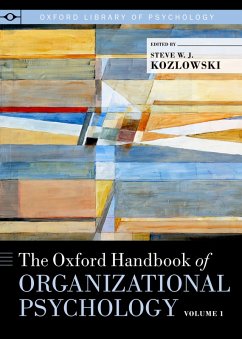 The Oxford Handbook of Organizational Psychology, Volume 1 (eBook, PDF)