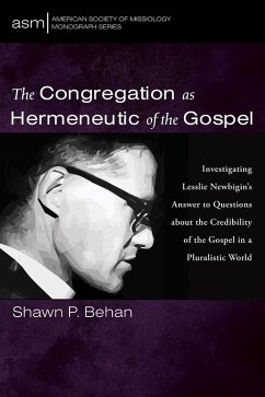 The Congregation as Hermeneutic of the Gospel (eBook, ePUB)