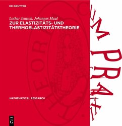 Cover Zur Elastizitäts- und Thermoelastizitätstheorie (eBook, PDF)