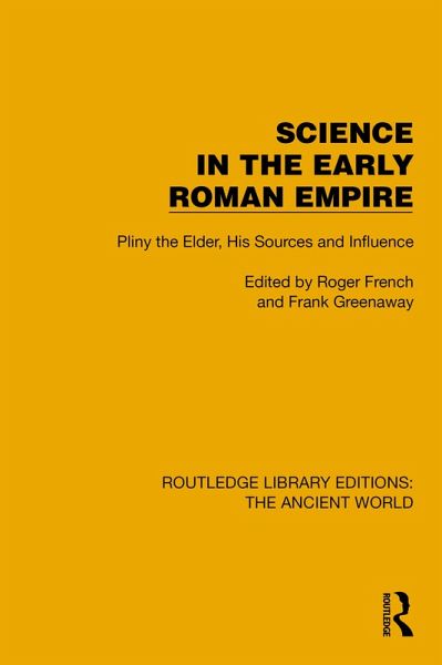 Science in the Early Roman Empire (eBook, ePUB)