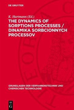 Cover The dynamics of sorptions processes / Dinamika sorbcionnych processov (eBook, PDF)