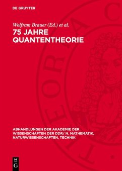 75 Jahre Quantentheorie (eBook, PDF)