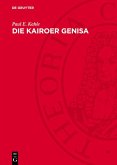Die Kairoer Genisa (eBook, PDF)