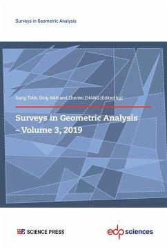 Cover Surveys in Geometric Analysis - Volume 3, 2019 (eBook, PDF)