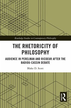Cover The Rhetoricity of Philosophy (eBook, PDF)