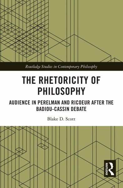 The Rhetoricity of Philosophy (eBook, PDF)