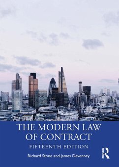 The Modern Law of Contract (eBook, ePUB) - Stone, Richard; Devenney, James