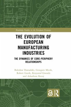 The Evolution of European Manufacturing Industries (eBook, ePUB) - Domanski, Boleslaw; Micek, Grzegorz; Guzik, Robert; Gwosdz, Krzysztof; Kocaj, Arkadiusz
