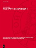 Neidharts Sangweisen I (eBook, PDF) Neidharts Sangweisen I (eBook, PDF)