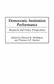 Democratic Institution Performance (eBook, PDF)