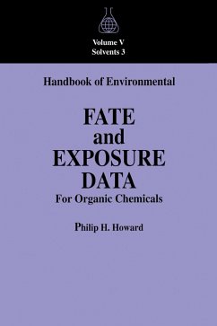Handbook of Environmental Fate and Exposure Data For Organic Chemicals, Volume V (eBook, PDF) - Howard, Philip H.