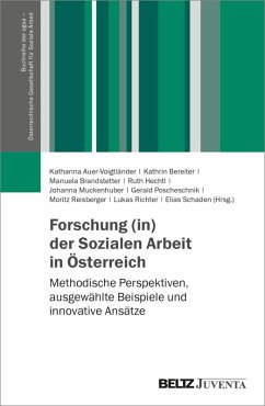 Cover Forschung (in) der Sozialen Arbeit in Österreich (eBook, PDF)